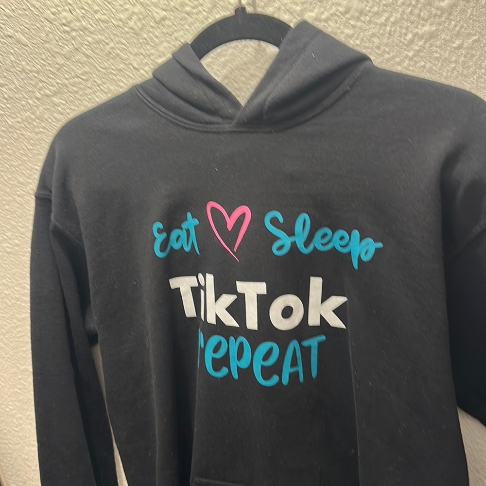 Eat Sleep TikTok Repeat Hoodie